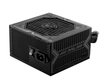 MSI MAG A650BN Gaming Power Supply - 80 Plus Bronze Certified 650W - Compact Size - ATX PSU